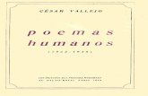 "Poemas humanos"