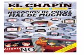 Edición # 3 El Chapín.  Negocio de pocos, Mal de muchos