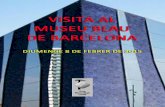 Visita del GMC al Museu Blau de Barcelona