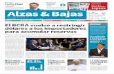 Diario Alzas & Bajas - Salandra, Oettel y Battaglini