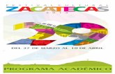 Programa Académico FCZ 2015