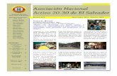 Boletín #2 Asociación Nacional Activo 20-30 de El Salvador.