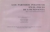 Los partidos politicos en el inicio de los 90