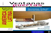 Revista Ventanas, Puertas y Cerramientos Edición Digital América Latina Nº 22