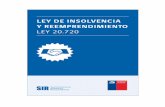 Ley de insolvencia y reemprendimiento ley 20 720