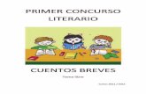 1º Concurso Literario - Tema Libre - Curso: 2011 / 12
