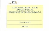 DOSSIER PRENSA ENERO II 2013