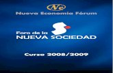 FORO DE LA NUEVA SOCIEDAD 2008-2009