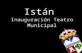 Inauguración del Teatro Municipal de Istán