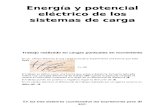 Energía y Potencial Eléctrico de Los Sistemas de - Copia