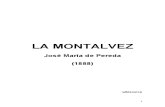 José María de Pereda LA MONTALVEZ
