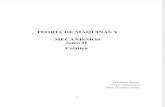 Manual de Teoría de Máquinas y Mecanismos II - Estática