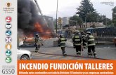 Incendio Fundición Talleres PRESENTACION