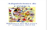 Adquisiciones Comics