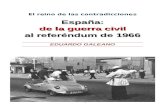 Espana de La Guerra Civil Al Referendum de 1966