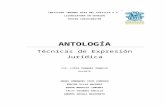 Antología Tecnicas de Expresión