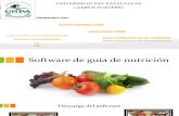 Software de Guía de Nutrición