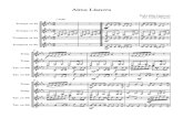 Alma Llanera Cuarteto Metales Score y Partes