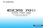 EOS 70D Wi-Fi Function Instruction Manual ES