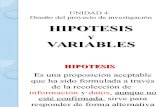 Clase 7 - Hipotesis y Variables