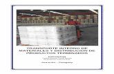 m.c.transporte Interno de Materiales y Distribucion de Productos Terminados