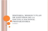 Historia, Mision y Plan de Estudios De