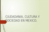 Ciudadania, Cultura y Sociedad en Mexico