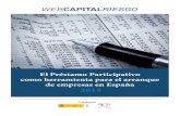 El Préstamo Participativo Como Herramienta Para El Arranque de Empresas en España. 2015