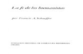 Francis A. Schaeffer - La Fe de Los Humanistas (Versión Scan)