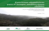 Funciones Alométricas Para Bosque Mediterraneo Chileno