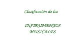 Clasificaciónde Los Instrumentos Musicales