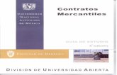 Contratos Mercantiles 6 Semestre UNAM