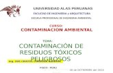 Contaminación de Residuos  Tóxicos Peligrosos.pptx