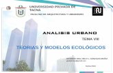 Tema Viii -Teorias y Modelos Ecologicos
