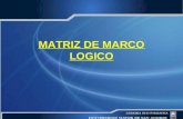 Marco Logico Matriz tesis