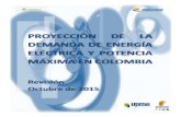 Proyeccion Demanda Energia Electrica Octubre2015