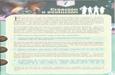 Lección 7, Creacion o Evolucion