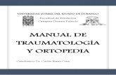 Manual de Traumatología y Ortopedia