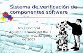 Sistema de Verificación de Componentes Software