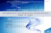 Normas Internacionales Nic y Nif