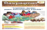 Organizaciones Campesinas Indígenas Originarias: “Legítimos dueños papas nativasmanta kanchik”