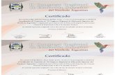 Certificado Congreso