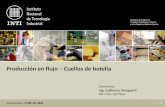 Producción en flujo – Cuellos de botella Disertante: Ing. Guillermo Wyngaard INTI Mar del Plata.