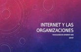 INTERNET Y LAS ORGANIZACIONES TECNOLOGÍAS EN AMBIENTE WEB 2AM37.
