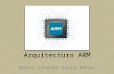 Arquitectura ARM Marco Antonio Ruano Muñoz. Dilema “Para hacer que cada núcleo del procesador actúe más rápido, necesita aumentar su tamaño para contener.