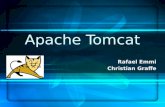 Apache Tomcat Rafael Emmi Christian Graffe. Agenda  Reseña histórica  ¿Qué es Tomcat?  Conceptos Básicos  Instalación y Configuración de Tomcat para.
