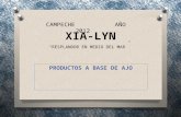 XIA-LYN PRODUCTOS A BASE DE AJO CAMPECHE AÑO 2012 “RESPLANDOR EN MEDIO DEL MAR”