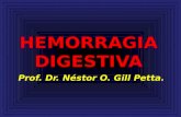 HEMORRAGIA DIGESTIVA Prof. Dr. Néstor O. Gill Petta.