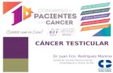 Dr. Juan Fco. Rodríguez Moreno Unidad de Tumores Genitourinarios, Ginecológicos y Cáncer de Piel CÁNCER TESTICULAR.