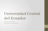 Universidad Central del Ecuador Unidad de Titulación Nivelación Termodinámica.